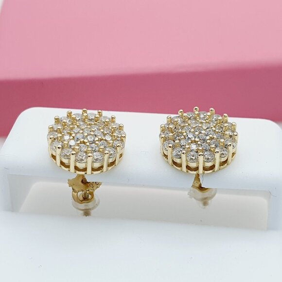 "925 Sterling Silver Cubic Zirconia Earrings, U19254608 - Picture 10 of 11